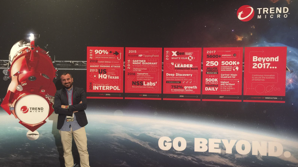 Avalora en TrendMicro "Directions'17 GoBeyond" (San Antonio - Texas).