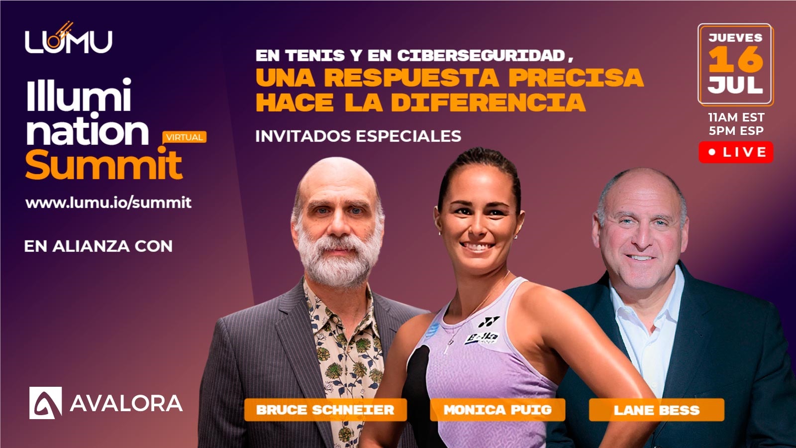 Una respuesta precisa hace la diferencia. 16 de julio. Illumination Summit. Regístrate